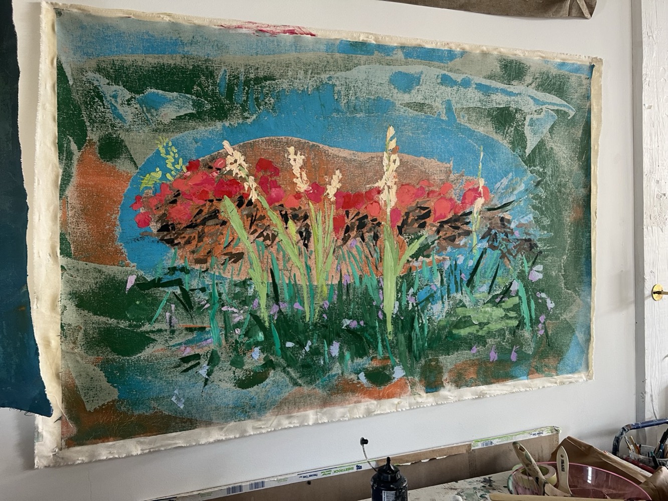 Carlo Mongiardo studio visit image 1.