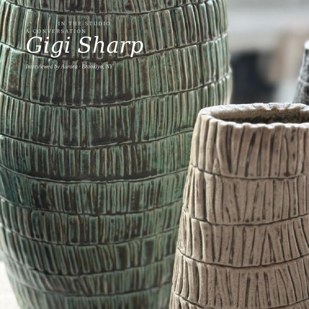 Ceramic work by Gigi Sharp, image 1.